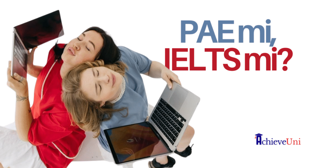 IELTS mi PAE mi blogpostu